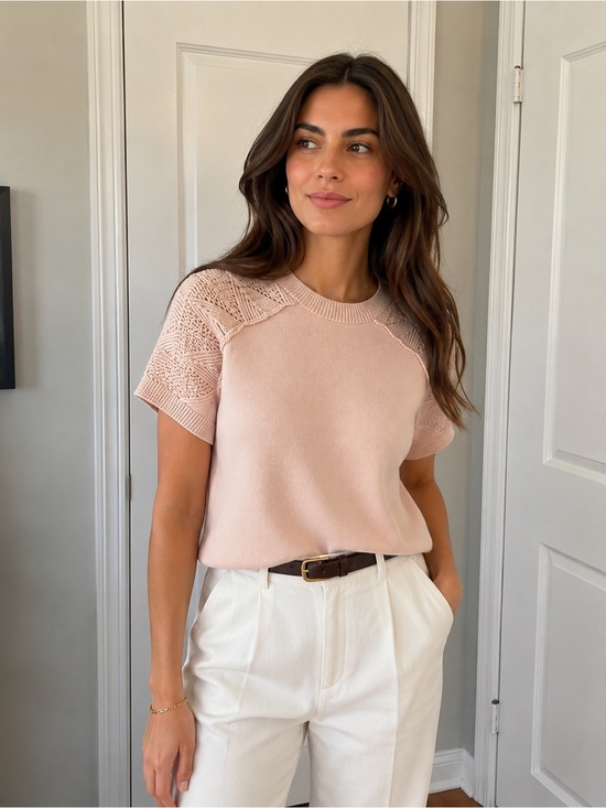 dh NEW YORK Tops - dh New York knitted top